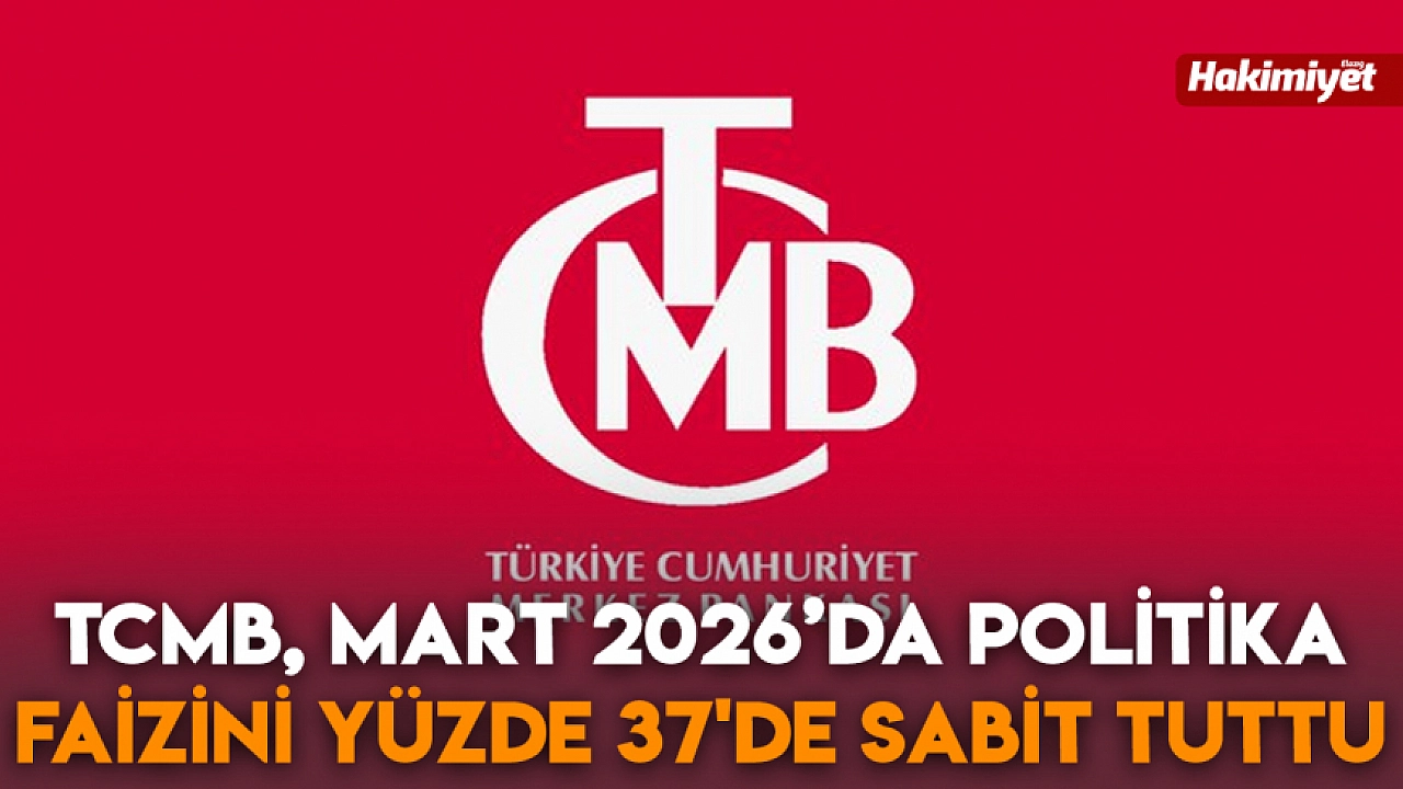TCMB Politika Faizini Yüzde 37'de Sabit Bıraktı: Enflasyon Hedefi