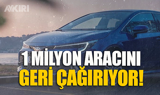 Toyota'dan Yarım Milyon Araca Dev Geri Çağırma: Hayati Risk Uyarısı