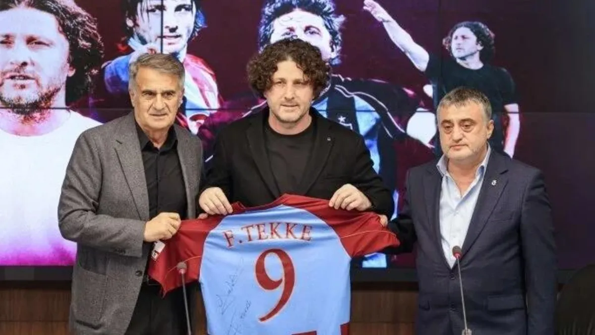 Trabzonspor'dan Fatih Tekke Açıklaması: KAP'a Bildirildi