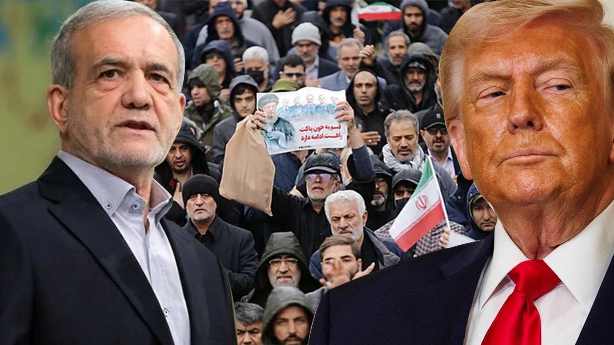 Trump'tan İran'a Karar Aşamasında Uyarı: Pezeşkiyan ile Görüşmeye Hazırım
