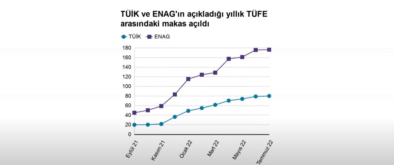 TÜİK ve ENAG'dan Temmuz Enflasyon Rakamları: Büyük Fark