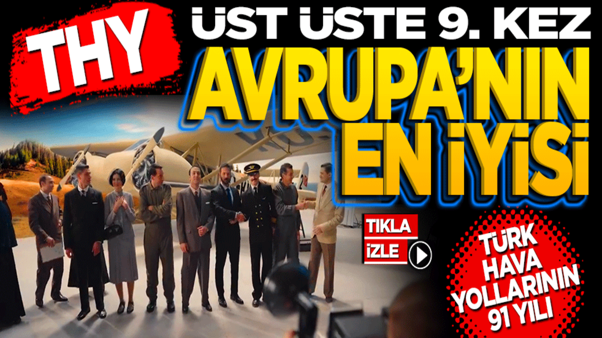 Turizmin Oscar'ları THY'ye Gitti: Avrupa'nın En İyisi 11. Kez Seçildi
