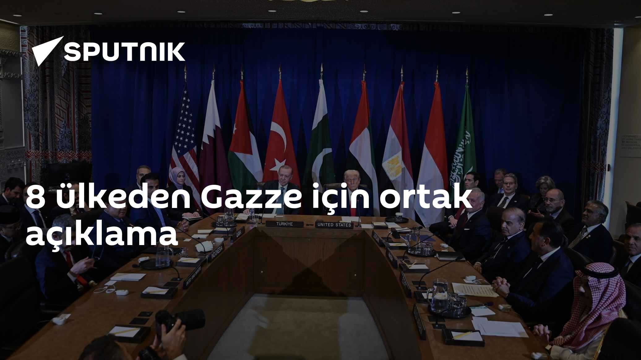 Türkiye Dahil 8 Ülkeden İsrail'e Acil Çağrı: Gazze İçin Harekete Geçin
