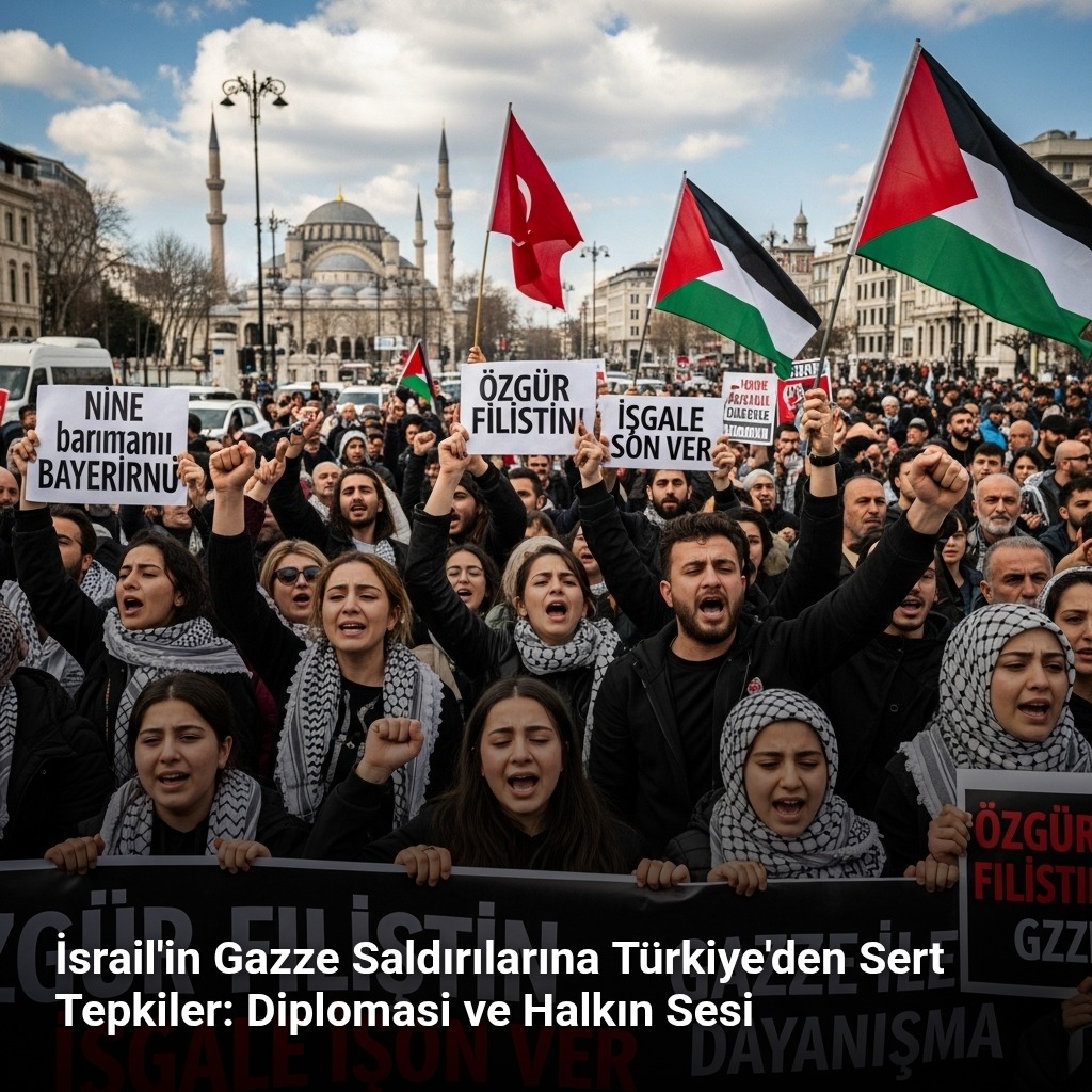 Türkiye, Mısır ve Katar'dan İsrail'in Gazze Saldırılarına Sert Tepki