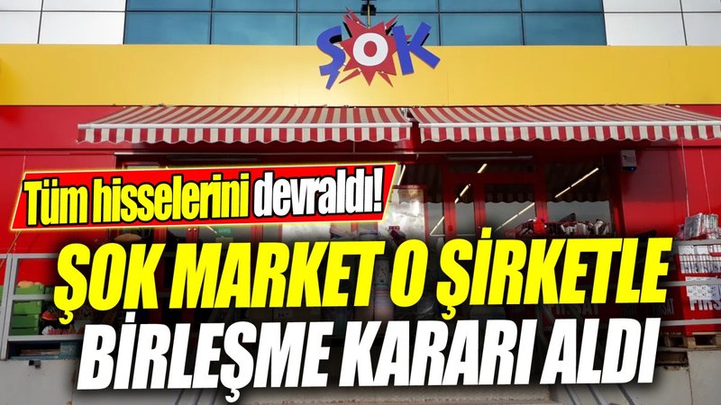 Türkiye'nin İki Dev Marketi Birleşti: Şok, UCZ'yi Devraldı