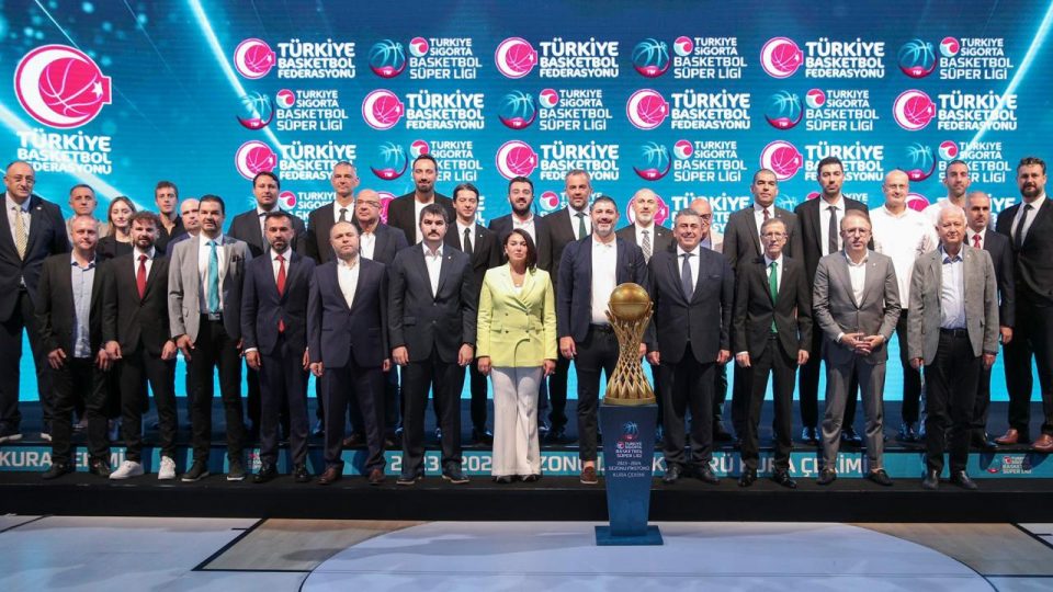 Türkiye Sigorta Basketbol Süper Ligi'nde Yeni Sezon Fikstürü Belli Oldu