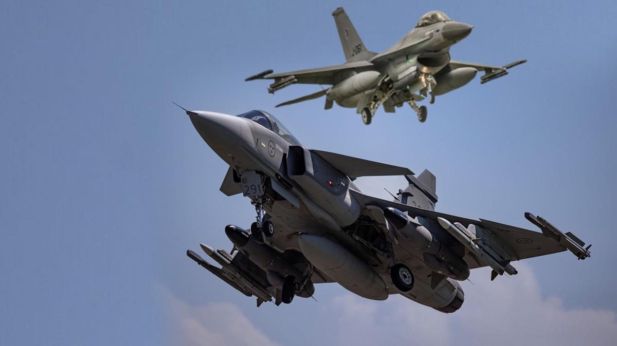 Ukrayna'ya 2,5 Milyar Dolarlık 16 Gripen Savaş Uçağı Teslimatı Yolda