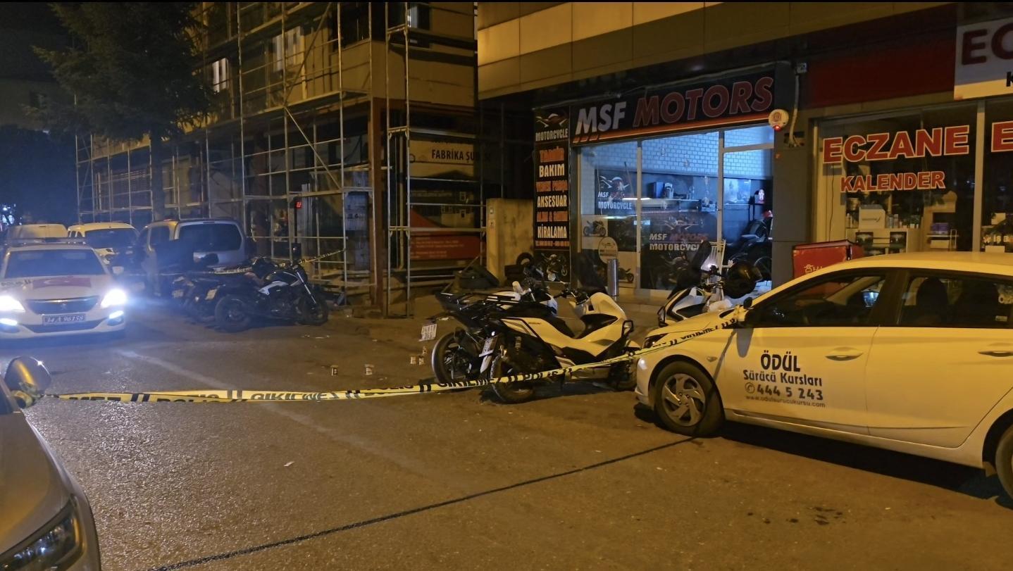 Ümraniye'de İş Yerine Motosikletli Saldırı: Polis Harekete Geçti