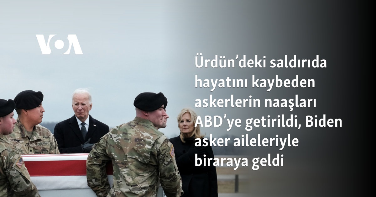 Ürdün'deki Saldırıda İki ABD Askeri Hayatını Kaybetti, Bir Asker Kayıp