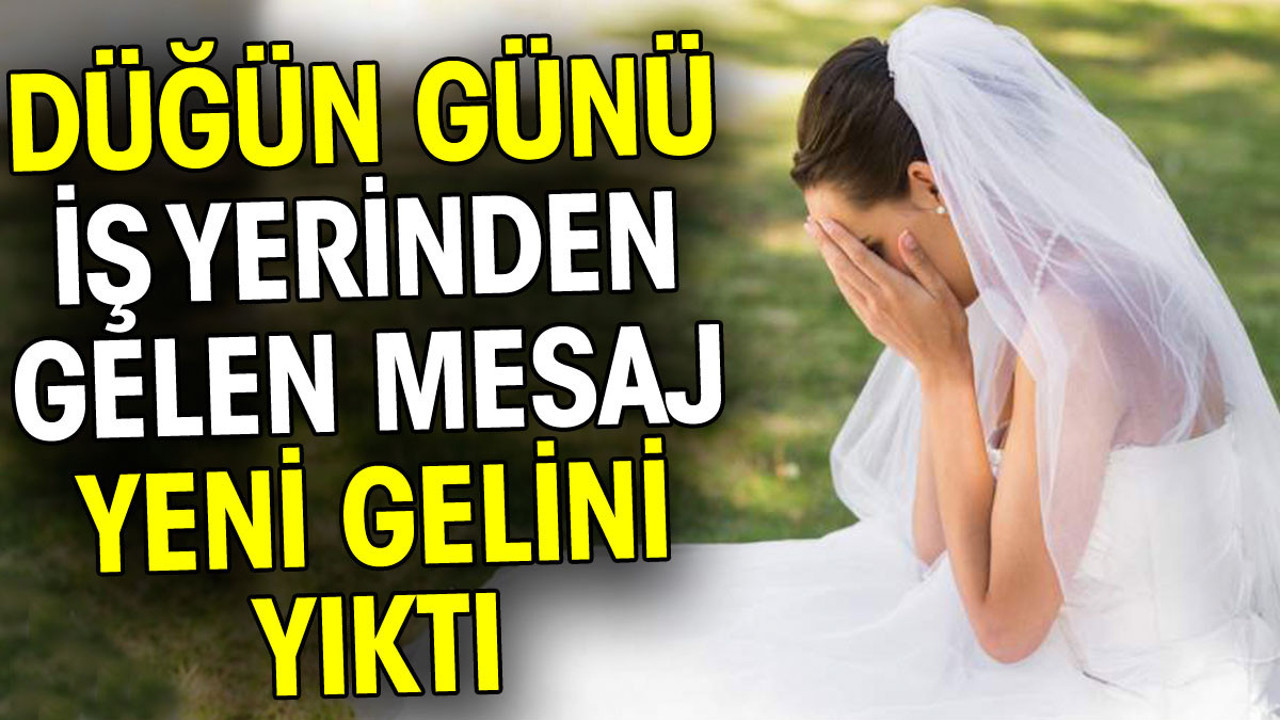 Yeni Gelin Düğün Ertesi Kaynanasından Gelen Şok Mesajla Sarsıldı